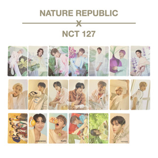 [พร้อมส่ง] การ์ด NCT 127 X NATURE REPUBLIC