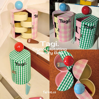 (PRE-ORDER) Tagi. Rotating Jewelry Box กล่องเก็บเครื่องประดับ