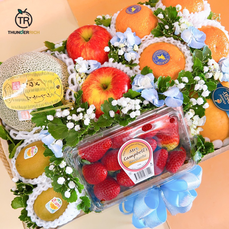 Gift Box   เซ็ตผลไม้ถาดไม้ทึบ  ️