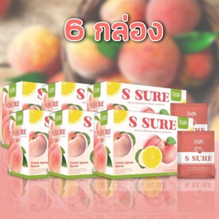 🔥โปรขายดี 6 กล่อง พิเศษ 549฿ ปกติ 1,200฿🔥 #Ssuredetox รสพีชเลม่อน มะนาว 🍑🍋#ของแท้100%