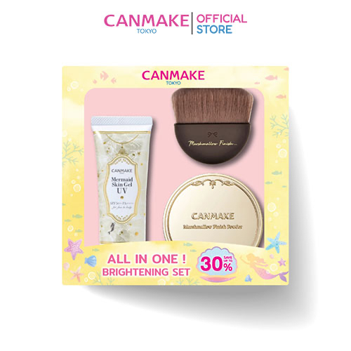 CANMAKE Limited Brightening Set : เซ็ตหน้าไบร์ท สบายผิว
