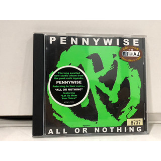 1 CD MUSIC  ซีดีเพลงสากล  PENNYWISE ALL OR NOTHING      (A6J79)