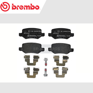 BREMBO ผ้าเบรคหลัง BENZ A W169 (170 180 180CDI 200 200T), B W245  (170 180 200) P50 058B