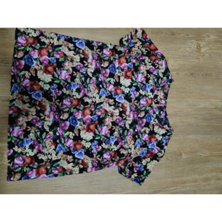 เสื้อลายสวยforever21 detail ในรูป