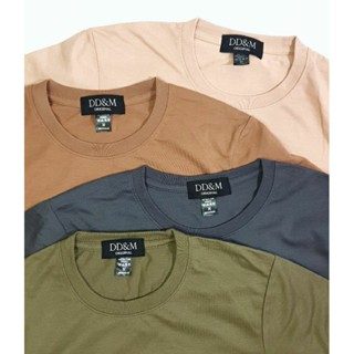 เสื้อยืดสีพื้น เสื้อยืดเปล่า DD&amp;M Basic T-Shirt