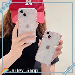 🔥สไตล์ใหม่🔥เคสไอโฟน iphone 11 14 Pro Max เล็กและสด การ์ตูน ดอกไม้เล็ก ป้องกันการตก เคส iphone 12 13 Pro Case for iPhone