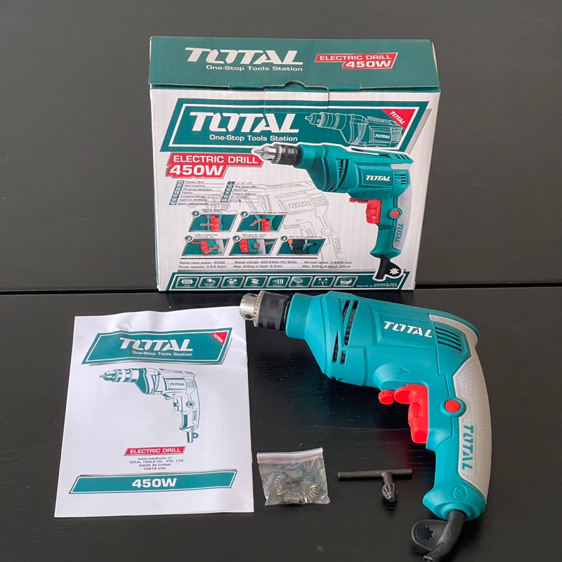 สว่านไฟฟ้าTotalรุ่นTD4506