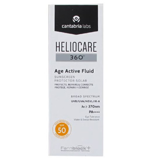 ส่งฟรี! ขายโดยคลินิก Heliocare Age Active Fluid ลดเลือนริ้วรอย ลดเลือนปัญหาฝ้า กระ รอยดำ กันแดด