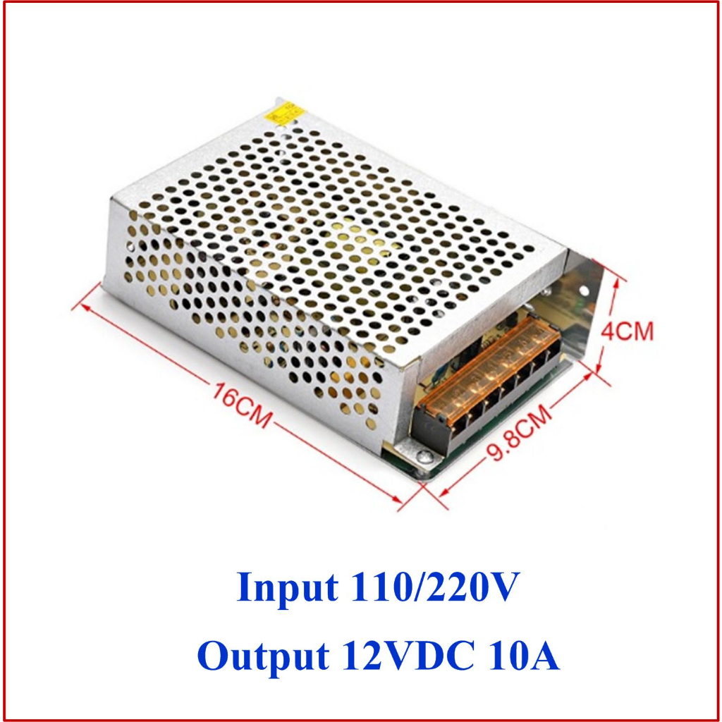 Switching Power Supply 5V, 12V, 24V สวิตชิ่งเพาเวอร์ซัพพลาย Output 5Vdc, 12Vdc, 24Vdc