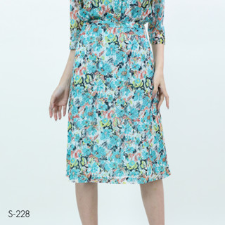 MIKIKO Skirt MI-S228 ลูกไม้ราเชล แบบยาว IGPU23-2