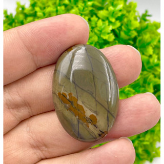 1 PC Rare Gray Imperial Jasper Cabochon 2-3 cm size For Jewelry and Healing High Quality Gray Jasper Cabochon