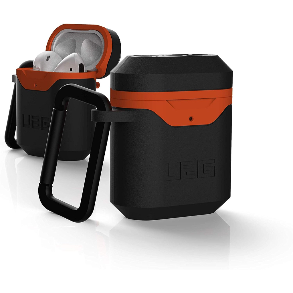 เคส UAG Hardcase Case_001 for Airpod 1/2 - Black/Orange