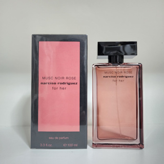 New! ใหม่ล่าสุด! Narciso Rodriguez For Her Musc Noir Rose EDP 100ml กล่องซีล และติดขวด