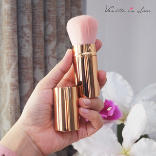 SB10 แปรงปัดแป้ง แปรงปัดแก้ม retractable powder brush