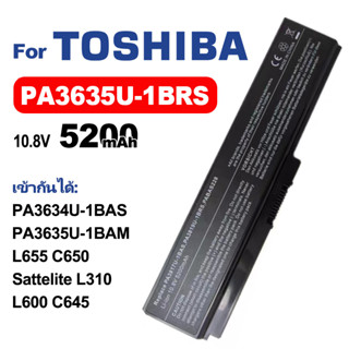 Toshibaแบตเตอรี่แล็ปท็อปPA3634U-1BAS PA3635U-1BAM เข้ากันได้ L310 L510 U400 U500 M300 M305 M300 M500 M645 M800 M801 M900