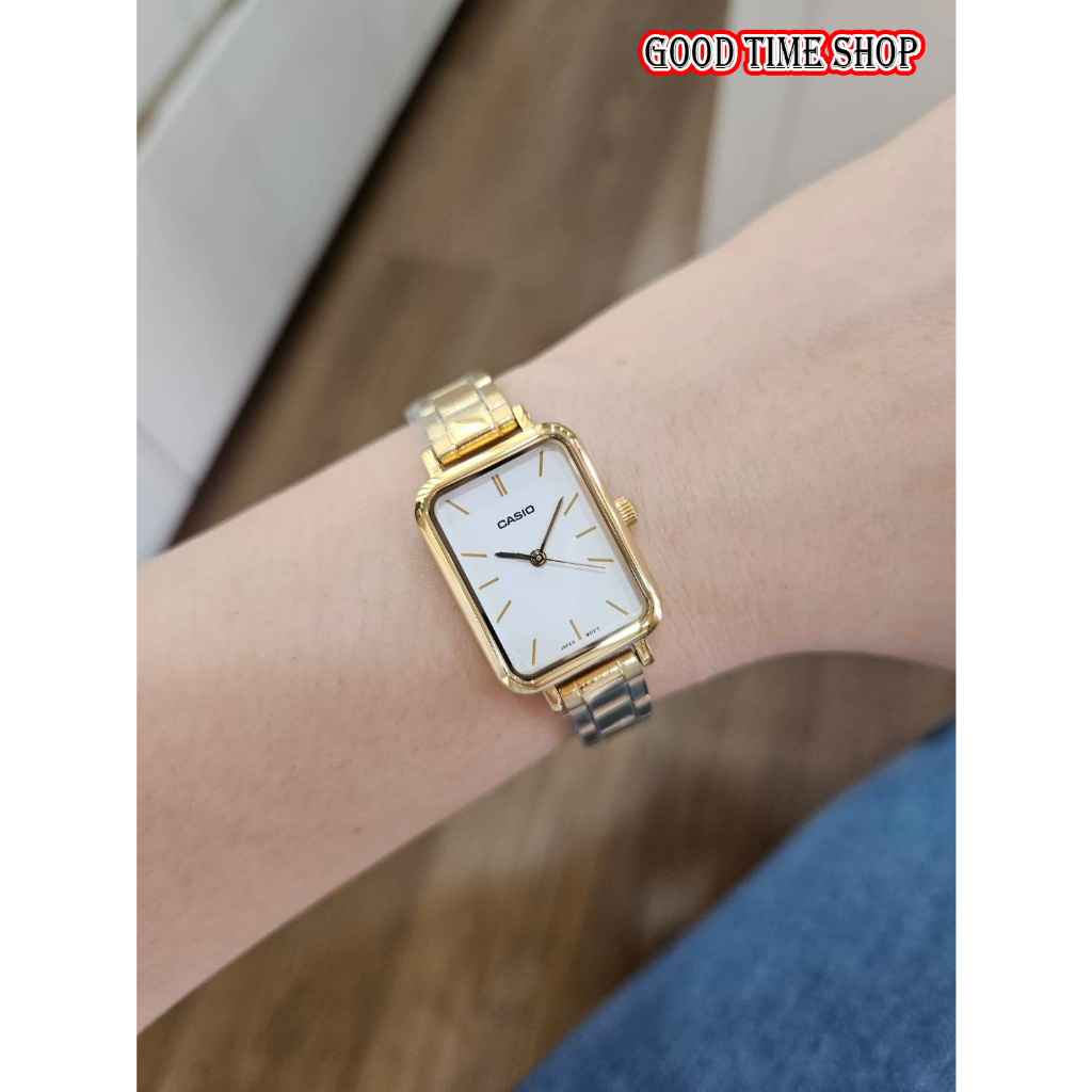 Casio แท้ นาฬิกาข้อมือผู้หญิง รุ่น LTP-V009D-1EUDF,-2EUDF,-V009G-7EUDF (สินค้าใหม่ ของแท้ มีใบรับประกัน)
