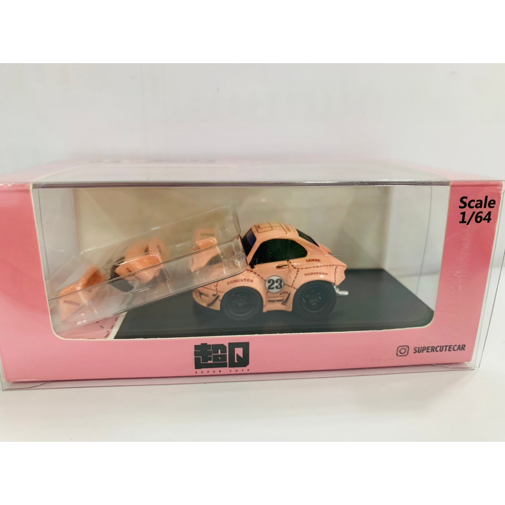 Q Super Cute 1/64 Porsche RWB Pink 23