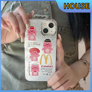 💲คูปองเคลม💲เคสไอโ case for iphone 11 12 น่ารัก loopy เคส 14 13 12 11 pro max ชุบ การป้องกันอย่างเต็มที่