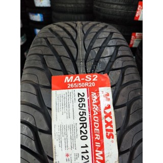 265/50/20 Maxxis MAS2 ยางใหม่กริ๊บ ลายรีดน้ำ