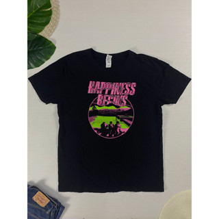 เสื้อยืด Jonas Brothers แท้ ลาย Happiness Begins Tour ตอกปี 2019 สีดำ ลายสีสวย สภาพใหม่มาก Size XL