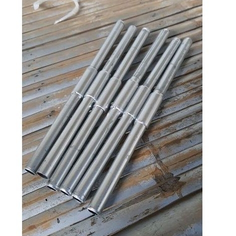 เดือยต่อโครงเหล็ก DIY ขนาด 16mm. สวมปลอก 19.5mm. ยาว 300mm. อไหล่แผงตลาดนัด ต่อตามใจชอบ