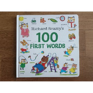 Richard Scarrys 100 First Words