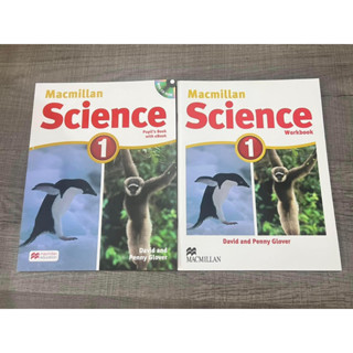 Science Macmillan Grade 1 หนังสือเรียนพร้อมแบบฝึกหัด หนังสือใหม่ ไม่มีตำหนิ