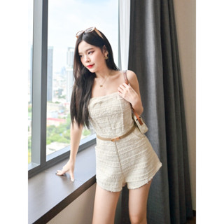 จั๊มสูทเกาะอก✨ ทรงสวย ผ้าดี แนะนำสุดๆ