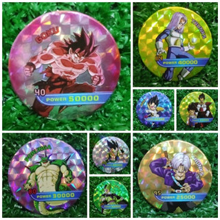 เหรียญพลังโอเดนย่า Super Power Coin เหรียญเล็ก (R ลายปริซึม) 02-129 OdenyaDragonBallZ Super Power Coin (R Prism) 02-129