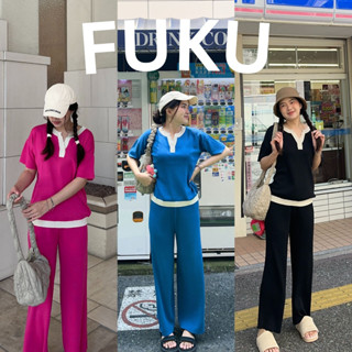 12FEBRUARY | FUKU SET ชุดเซท ผ้าknit ไหมพรม ทูโทน ใส่สบายมากค่า