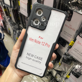 🚚พร้อมส่ง เคสขอบดำหลังใส กันกระแทก📮Redmi Note12apro(5G)(ตรงรุ่น)