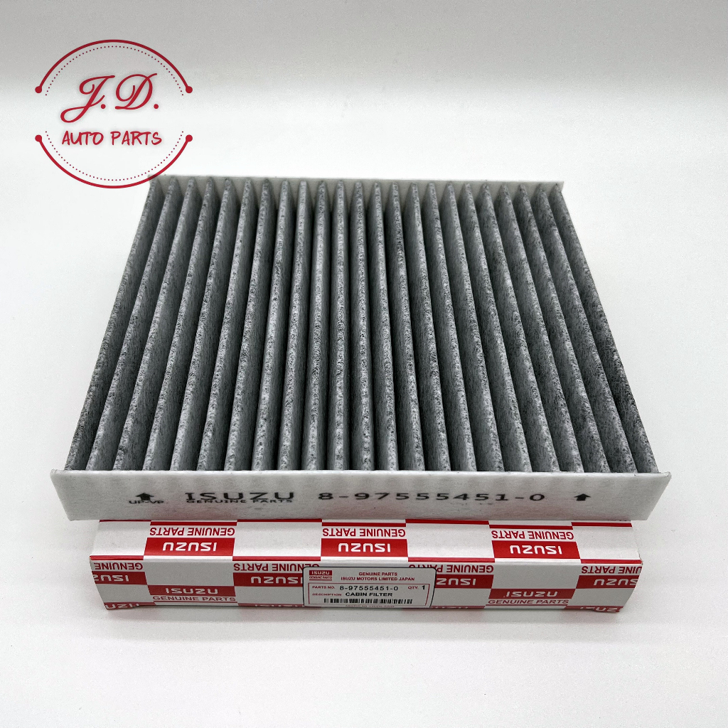 กรองแอร์คาร์บอน  Isuzu All New D-max MU-X ปี 2020-ขึ้นไป อีซูซู ออนิว รหัสOEM 8-97555451-0