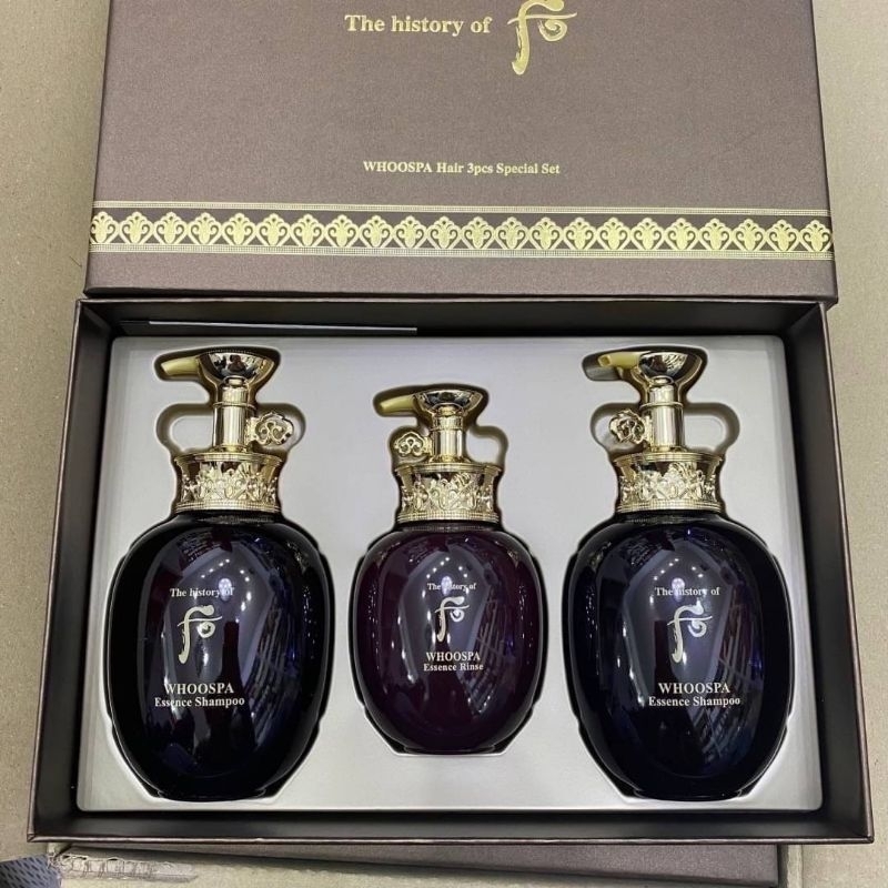 The History of Whoo - WHOOSPA Hair Shampoo & Rinse Set (Premium)