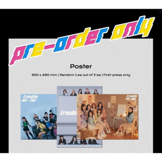 &lt;พร้อมส่ง&gt; Kep1er troubleshooter pre-order poster 3 แผ่น