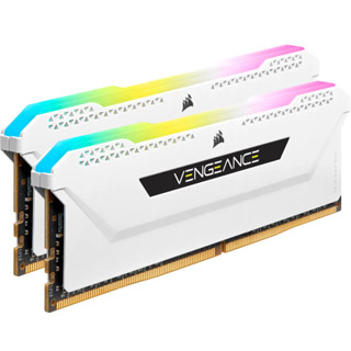 CORSAIR VENGEANCE RGB PRO SL 16GB (2x8GB) DDR4 3200MHz White CMH16GX4M2D3600C18W