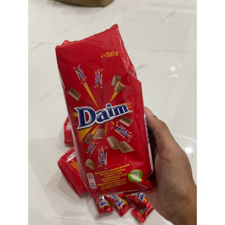 ลูกอมช็อคโกแลต Daim สอดไส้คาราเมล  ขนาด 200 กรัม