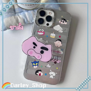 🔥สไตล์ใหม่🔥เคสไอโฟน iphone 11 14 Pro Max ins น่ารัก เครยอนชินจัง ขาตั้ง ป้องกันการตก เคส iphone12 13 Pro Case for iPhone