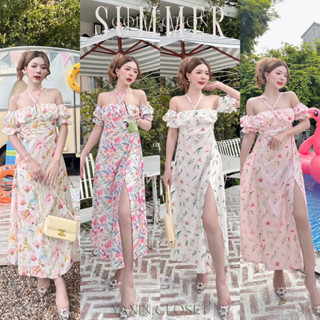 Summer Dress เดรสเปิดไหล่