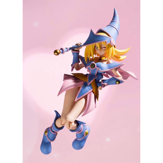 Yu-Gi-Oh Duel Monsters Cross Frame Girl Black Magician Girl Height Approx. 185mm Non-scale Plastic Model