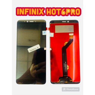 หน้าจอ LCD+ทัชสกรีน infinix hot6Pro แท้ แถมฟีมล์กระจกกันรอย+กาว+ไขควง