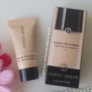 แท้💯% [Sephora US/เช็คใบเสร็จได้] Giorgio Armani Luminous Silk Perfect Glow Flawless Foundation