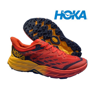 Hoka SpeedGoat 5 Men’s Running Shoes (size40-45) Red รองเท้าวิ่ง