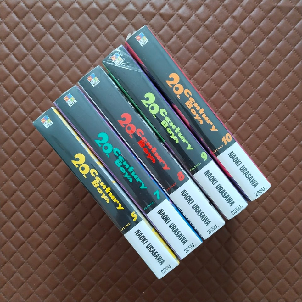 ทเวนตี้เซนจูรี่บอย #05-10 (การ์ตูน) NED Comic Comedy Mystery Sci-Fi 20th Century Boys By: Urasawa Na