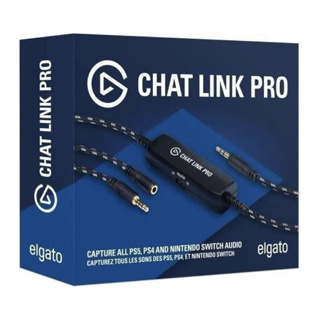 ELGATO CHAT LINK PRO Cable Audio PS5, PS4 Or Nintendo Switch Audio : 10GBC9901