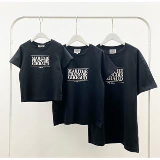 พร้อมส่ง !! Marithe Men Classic Logo tee ( black)