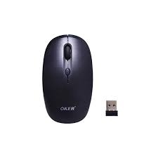 เมาส์ไร้สาย OKER M934 STYLISH AND PORTABLE WIRELESS 2.4G MOUSE