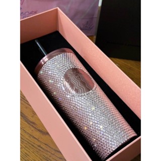 ✨️พร้อมส่ง✨️ Starbucks x Blackpink Bling Cold Cup 16oz ของแท้🖤💖