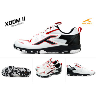 รองเท้าแบดมินตัน HUNDRED badminton Shoe : XOOM II - HBFS-2M109-2