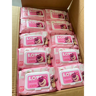 NP-652 Lotso ทิชชู่เปียกเด็ก กระดาษทิชชู่เปียก ทิชชูเปียก ผ้านุ่มชุ่ม