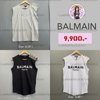 👜: New!! Balmain T-Shirt แขนกุด‼️ก่อนกดสั่งรบกวนทักมาเช็คสต๊อคก่อนนะคะ‼️